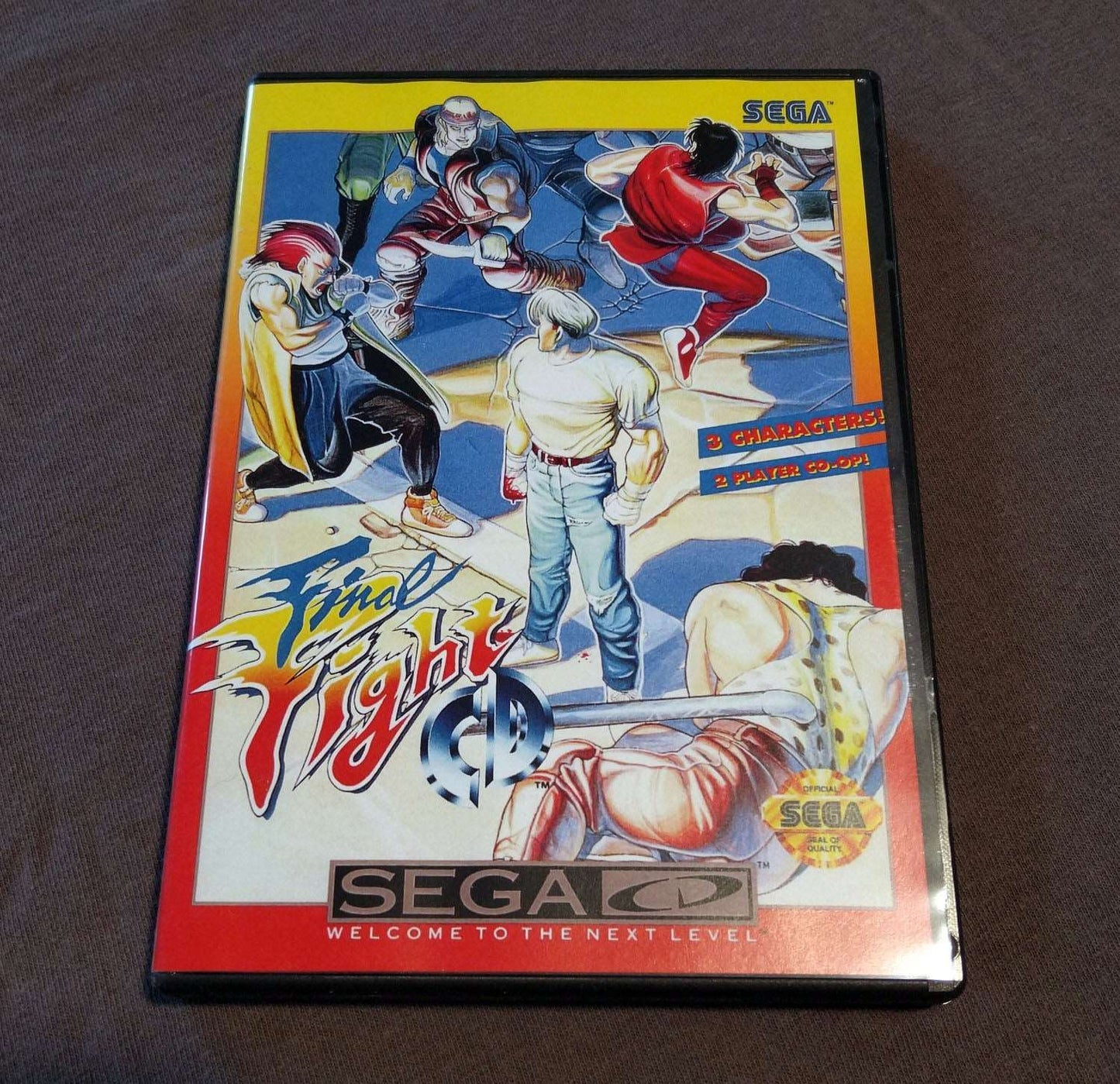 Final Fight CD Sega CD Reproduction