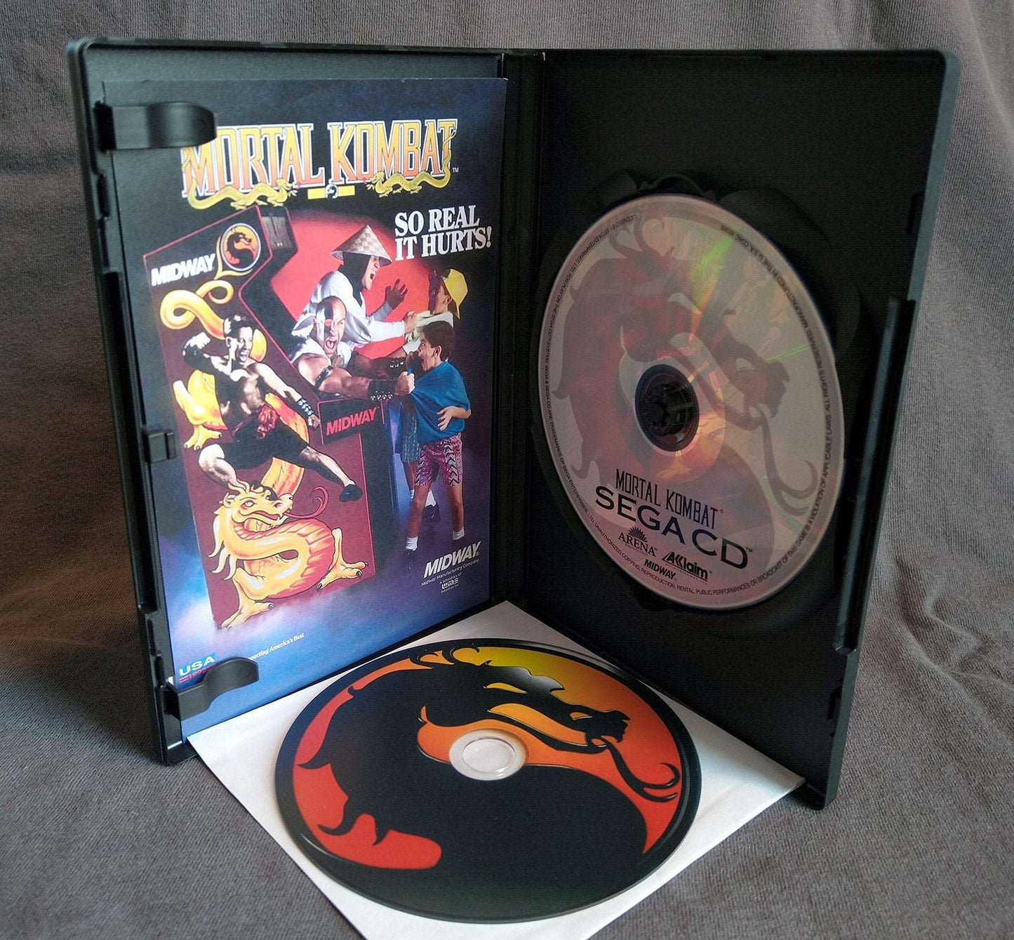Mortal Kombat Sega CD Reproduction