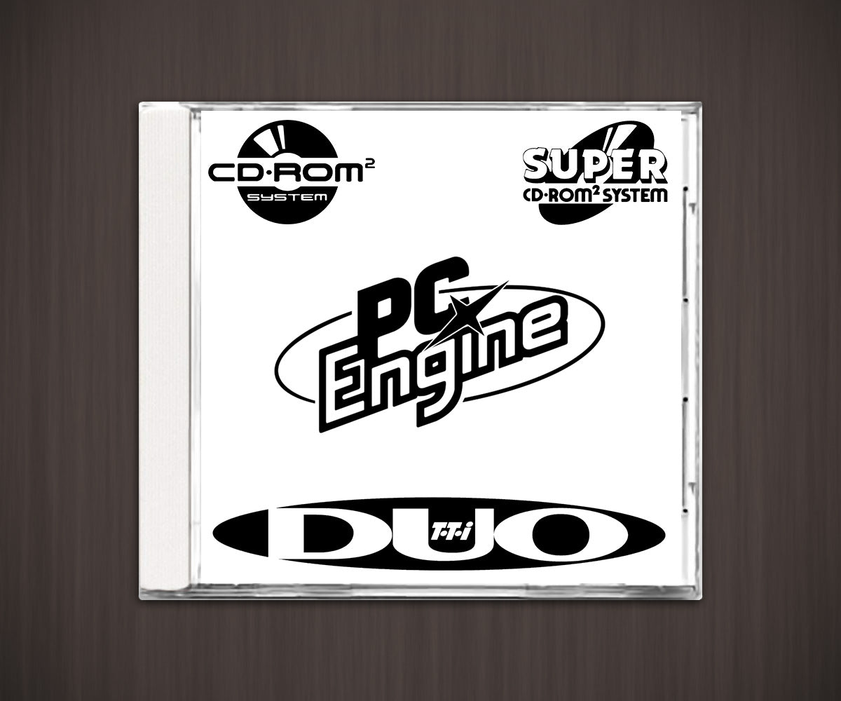 PC Engine / TurboGrafx-CD Replacement Case with Artwork