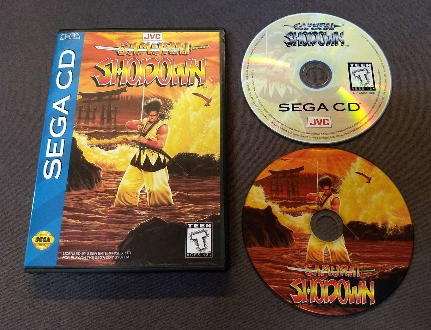Samurai Shodown Sega CD Reproduction