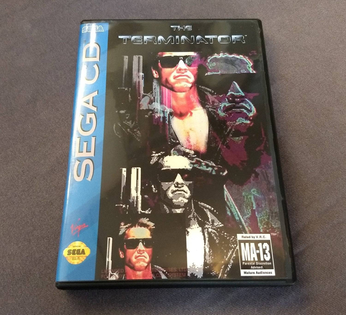 The Terminator Sega CD Reproduction