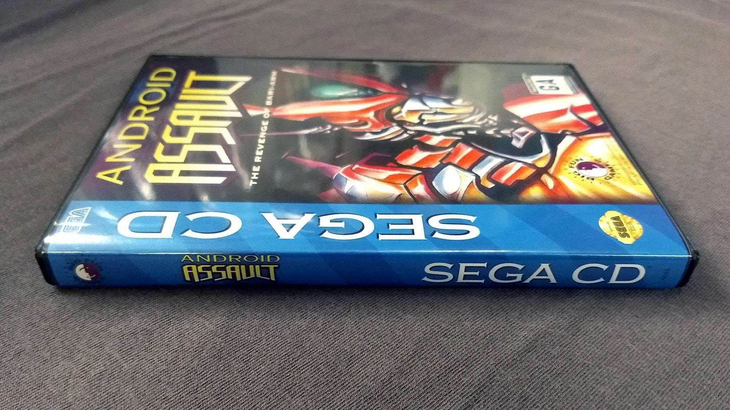 Android Assault: The Revenge of Bari Arm Sega CD Reproduction