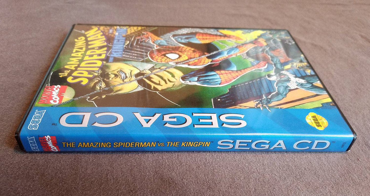 Amazing Spider-Man vs. The Kingpin Sega CD Reproduction