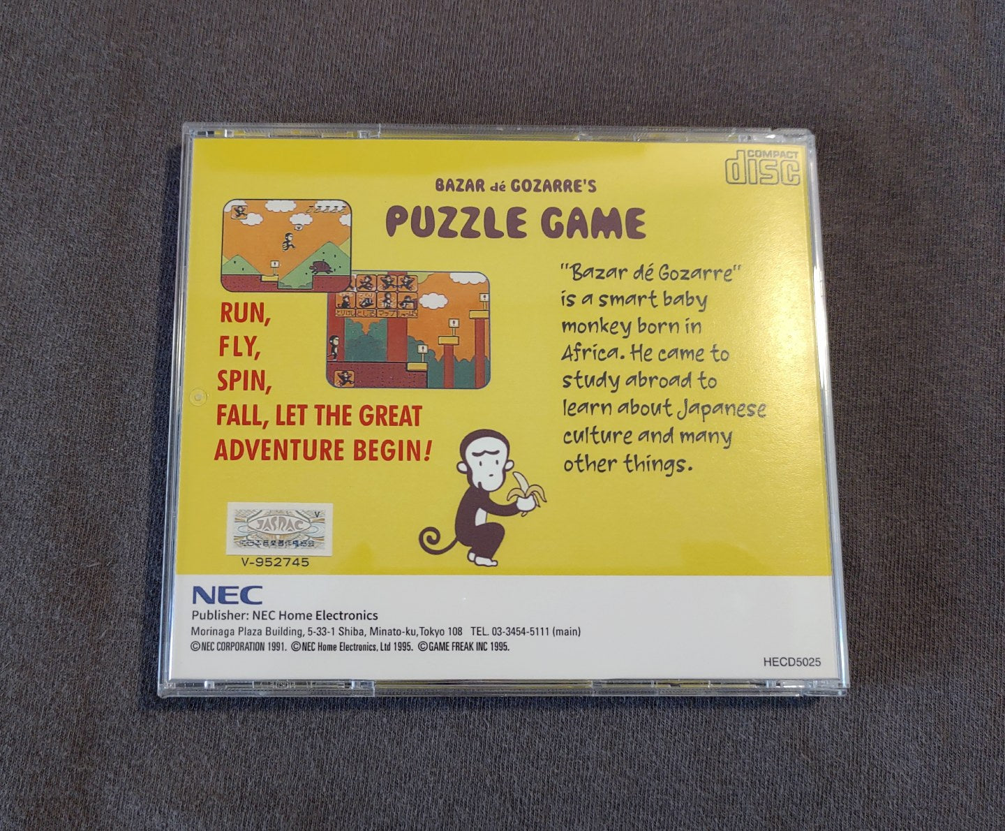 Bazaru de Gozaru no Game de Gozaru PC Engine CD Reproduction