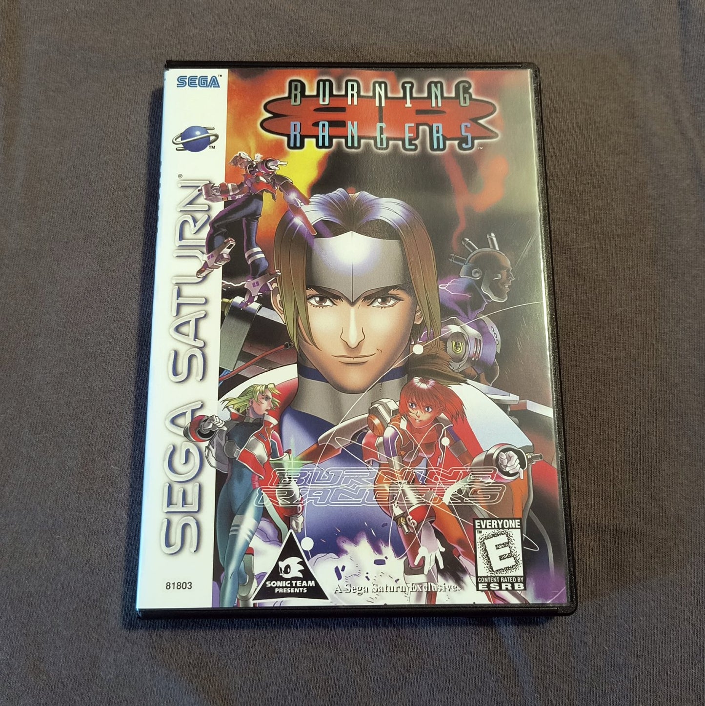 Burning Rangers Sega Saturn Reproduction