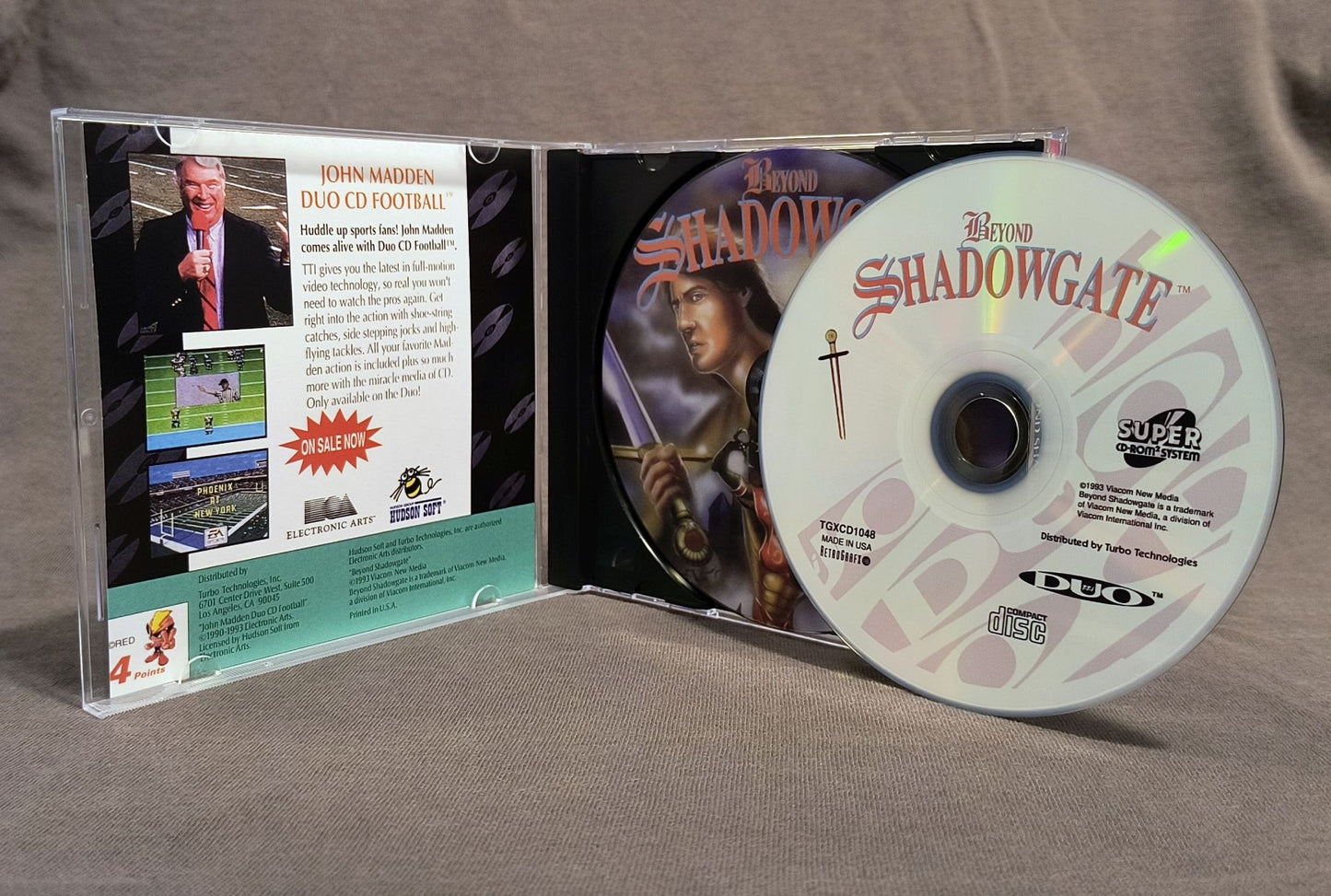 Beyond Shadowgate TurboGrafx-CD Reproduction