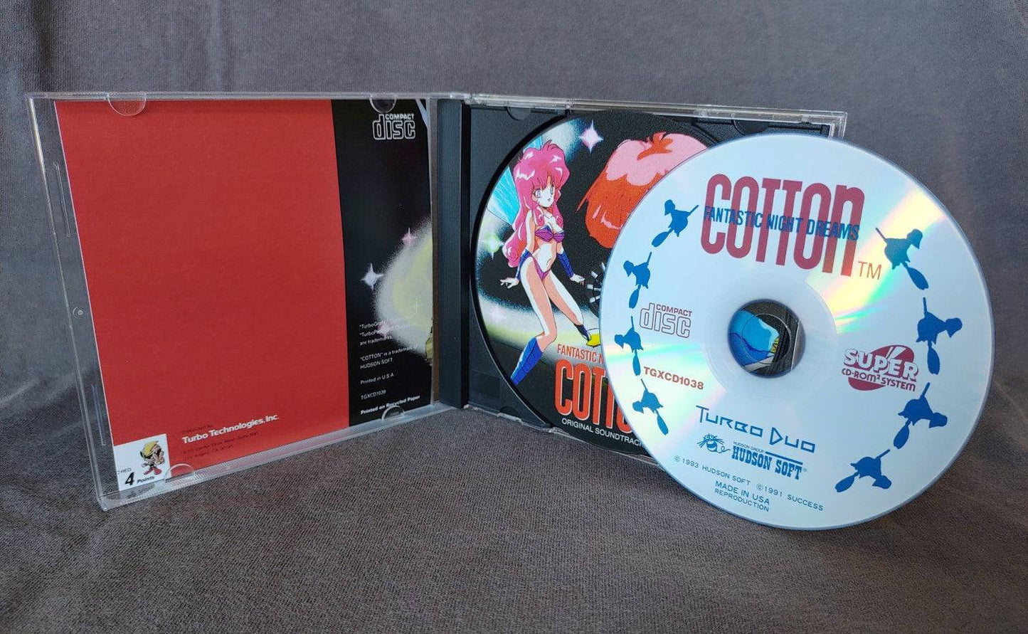 Cotton: Fantastic Night Dreams TurboGrafx-CD Reproduction (US)