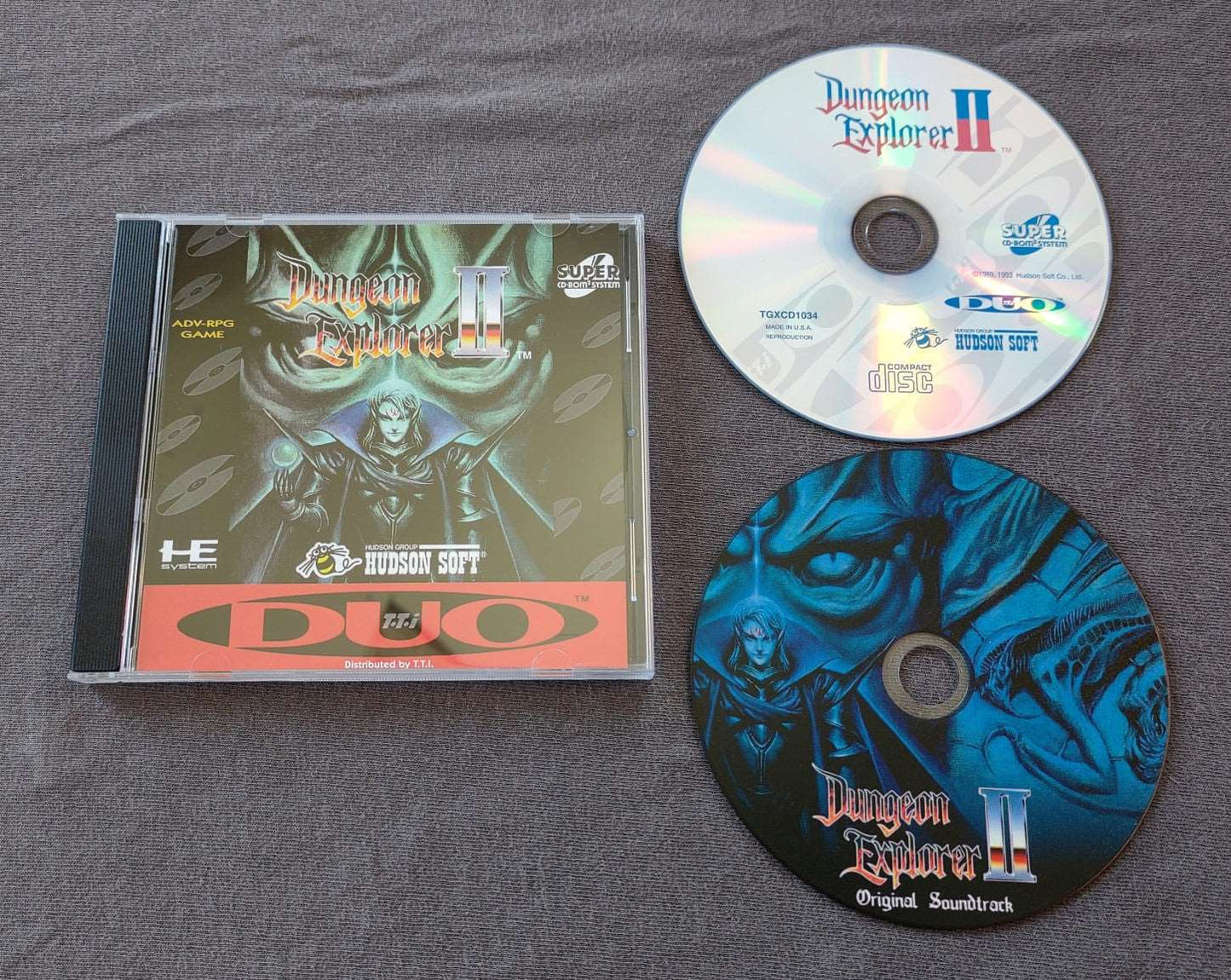 Dungeon Explorer II TurboGrafx-CD Reproduction