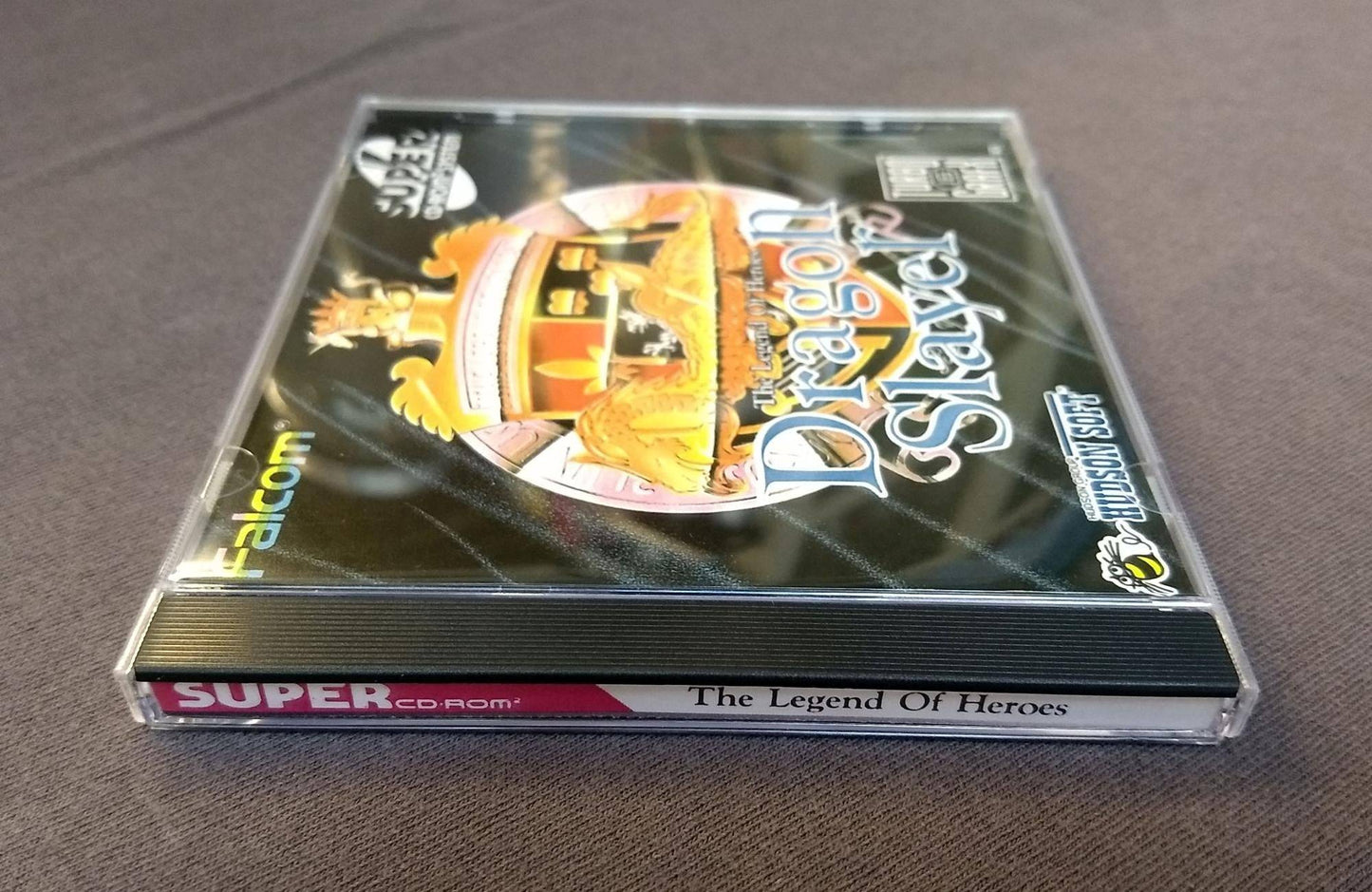 Dragon Slayer TurboGrafx-CD Reproduction