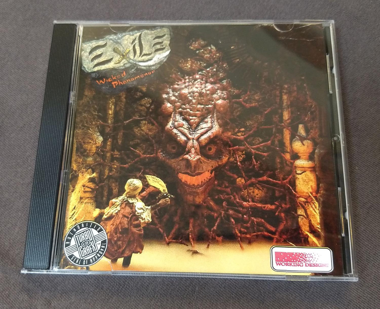 Exile: Wicked Phenomenon (Un-Worked Designs) TurboGrafx-CD Reproduction