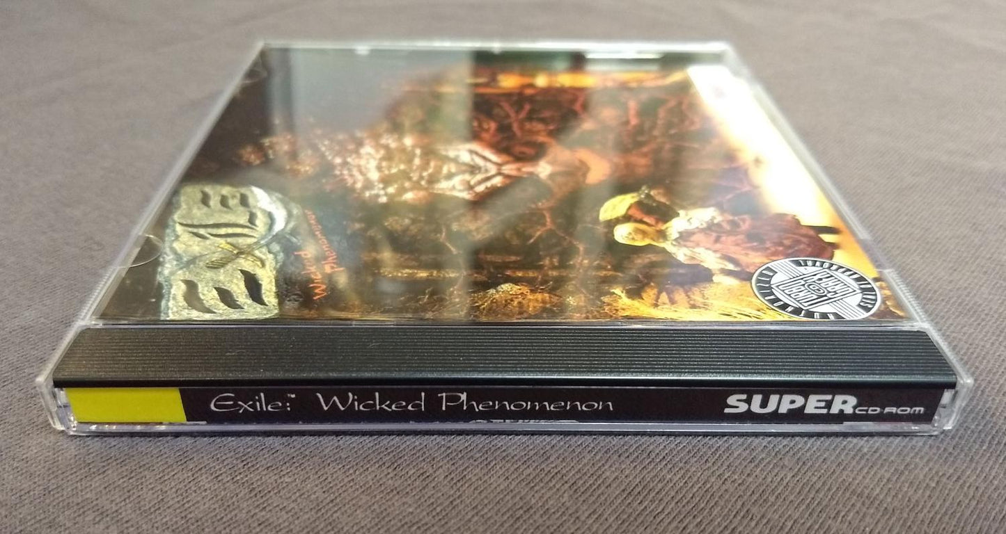Exile: Wicked Phenomenon (Un-Worked Designs) TurboGrafx-CD Reproduction