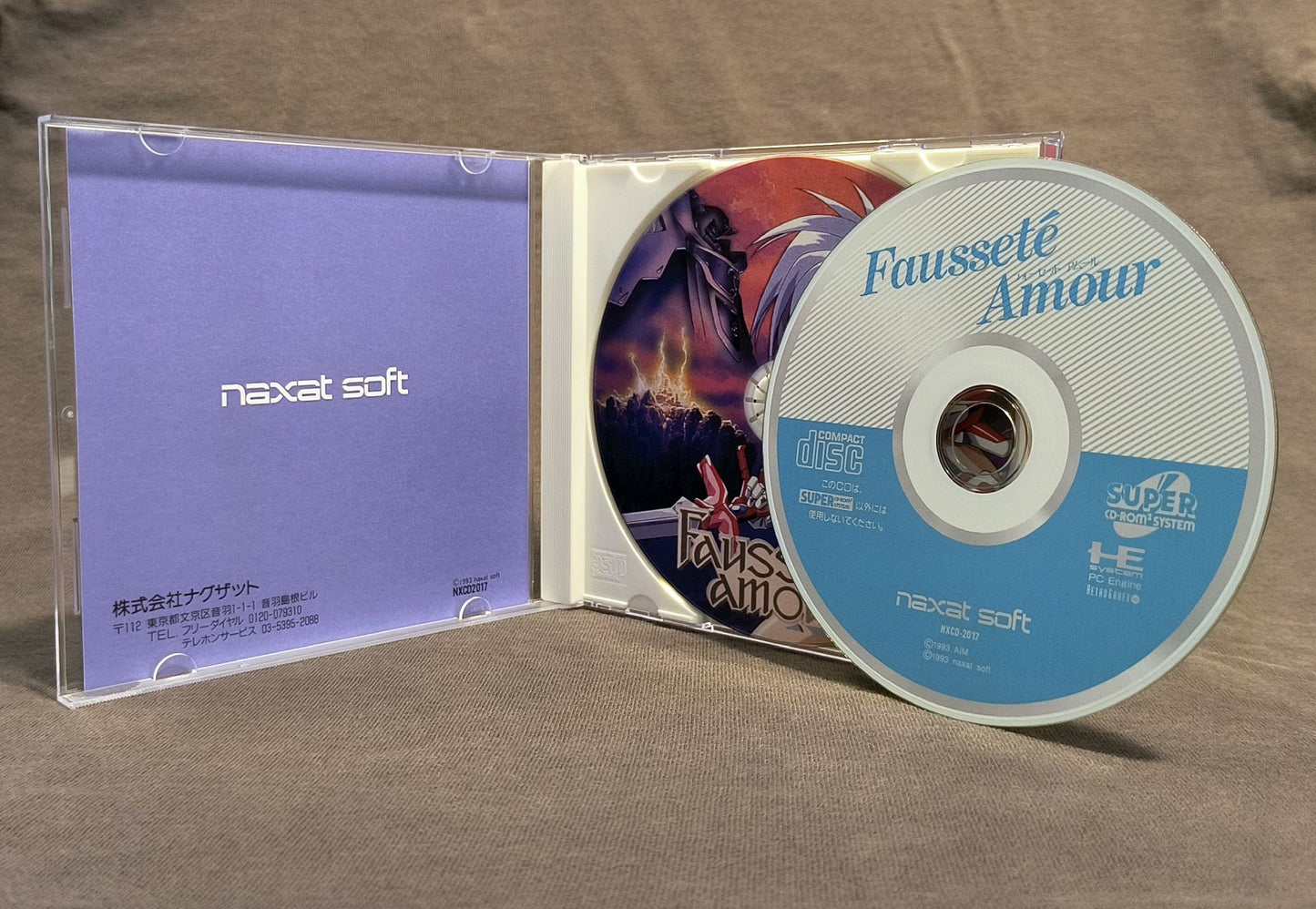 Faussete Amour PC Engine CD Reproduction