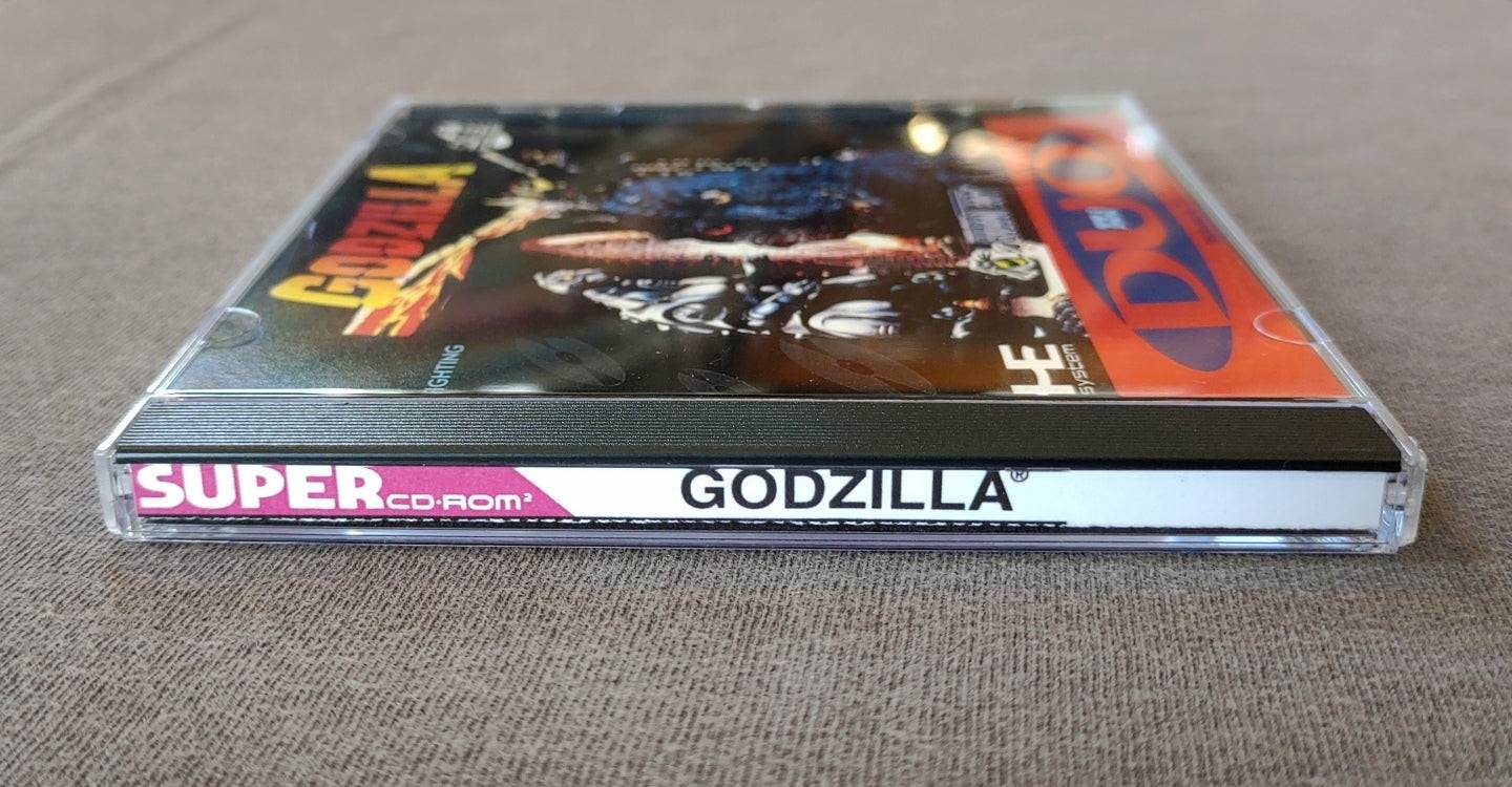 Godzilla TurboGrafx-CD Reproduction
