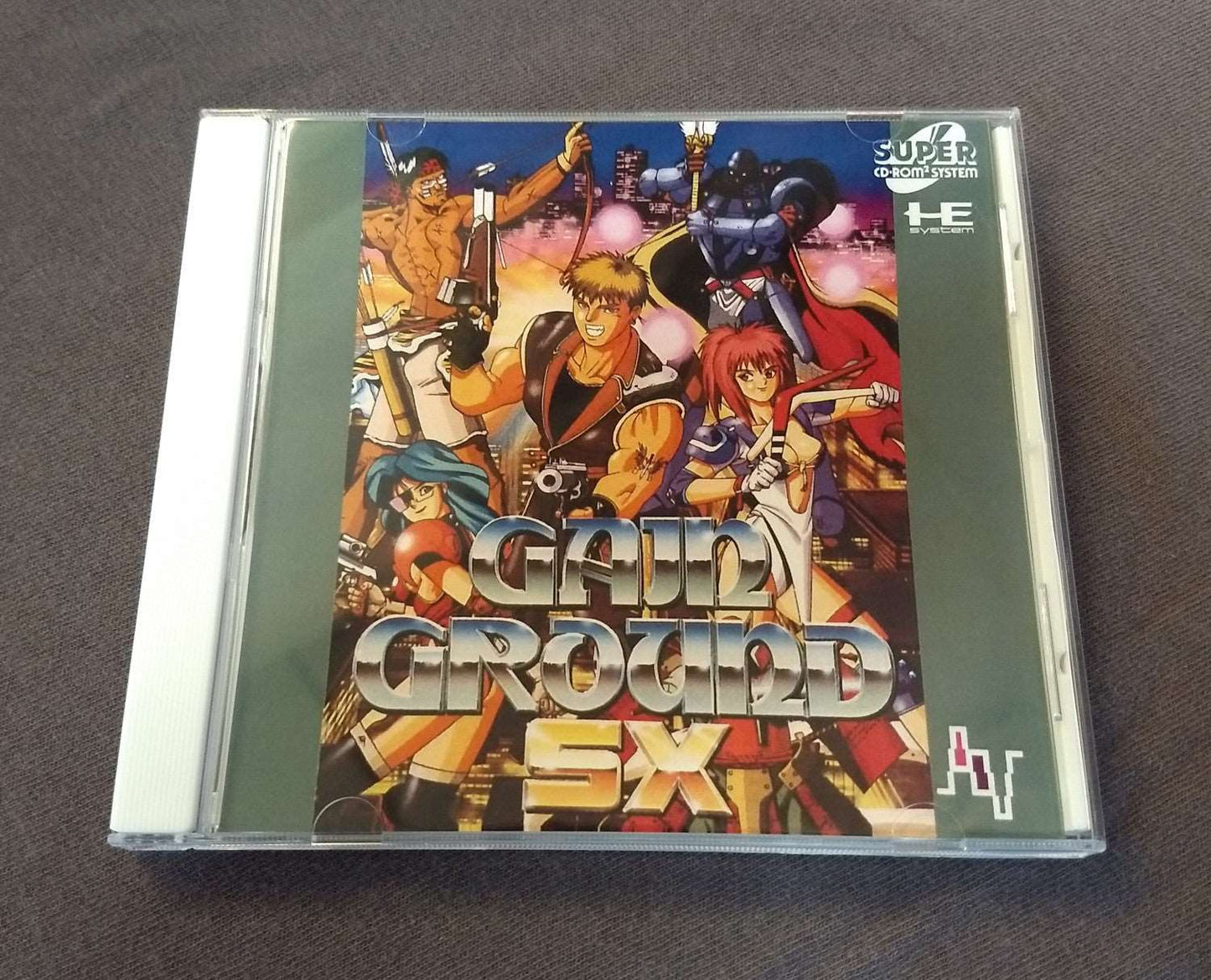 Gain Ground SX PC Engine CD Reproduction