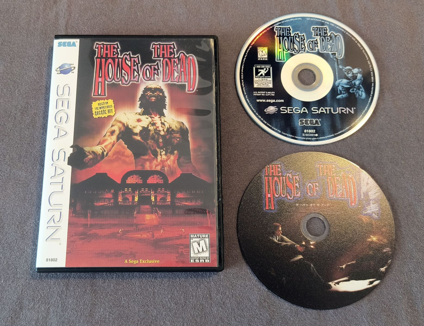 House of the Dead Sega Saturn Reproduction