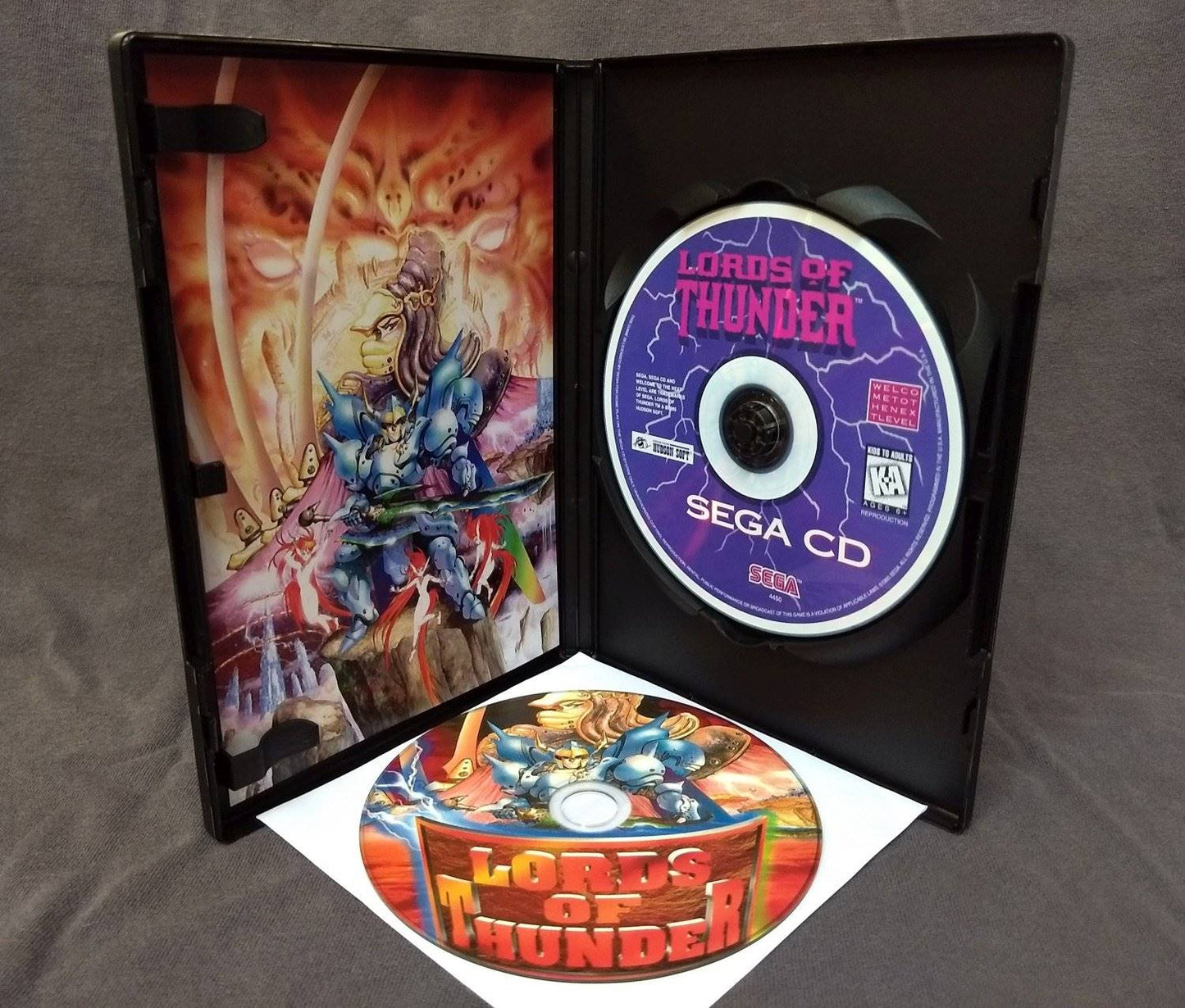 Lords of Thunder Sega CD Reproduction