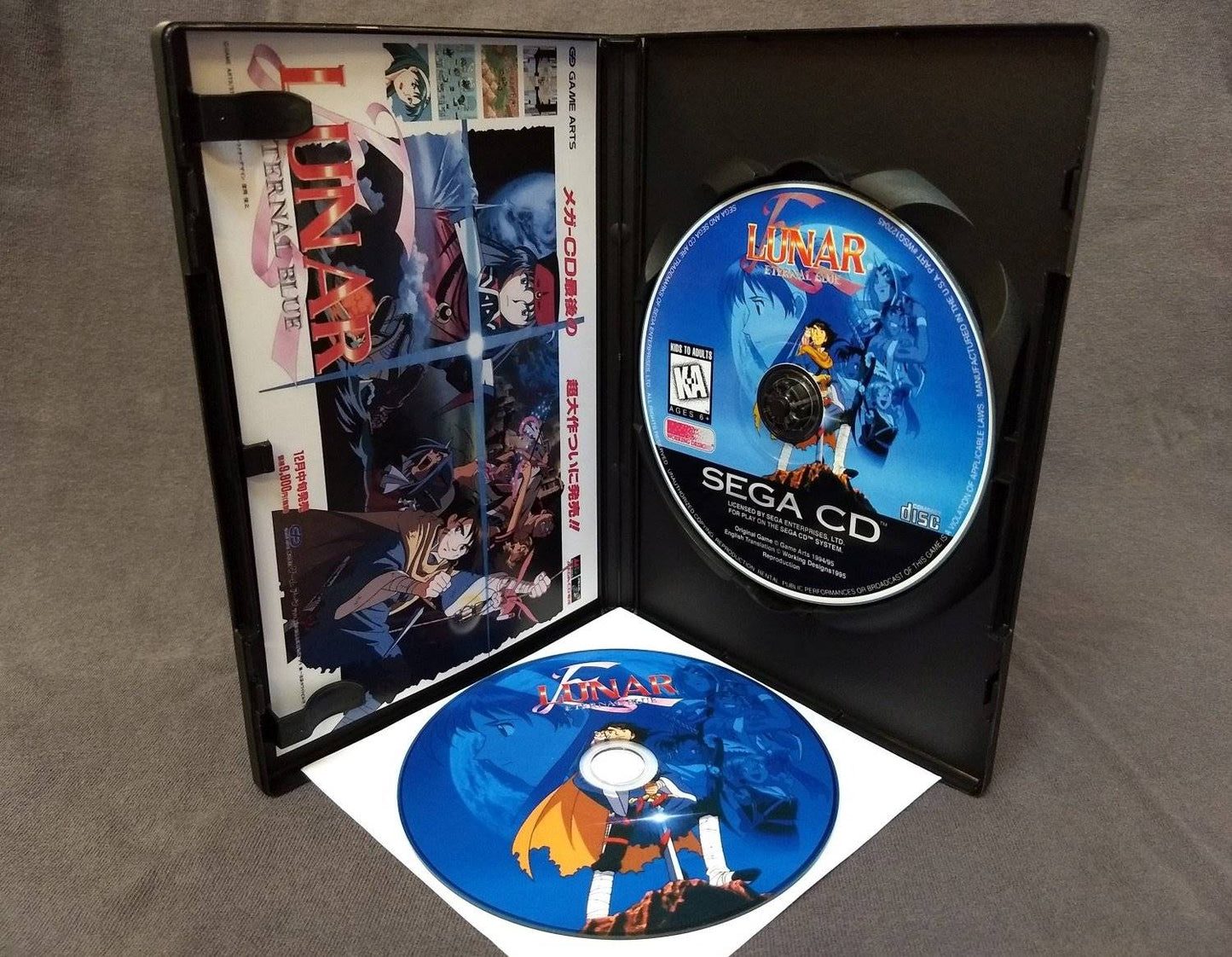Lunar II: Eternal Blue Sega CD Reproduction