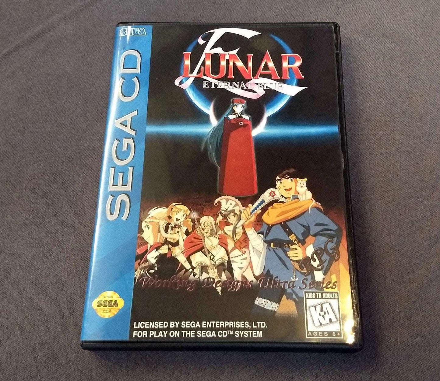 Lunar II: Eternal Blue Sega CD Reproduction
