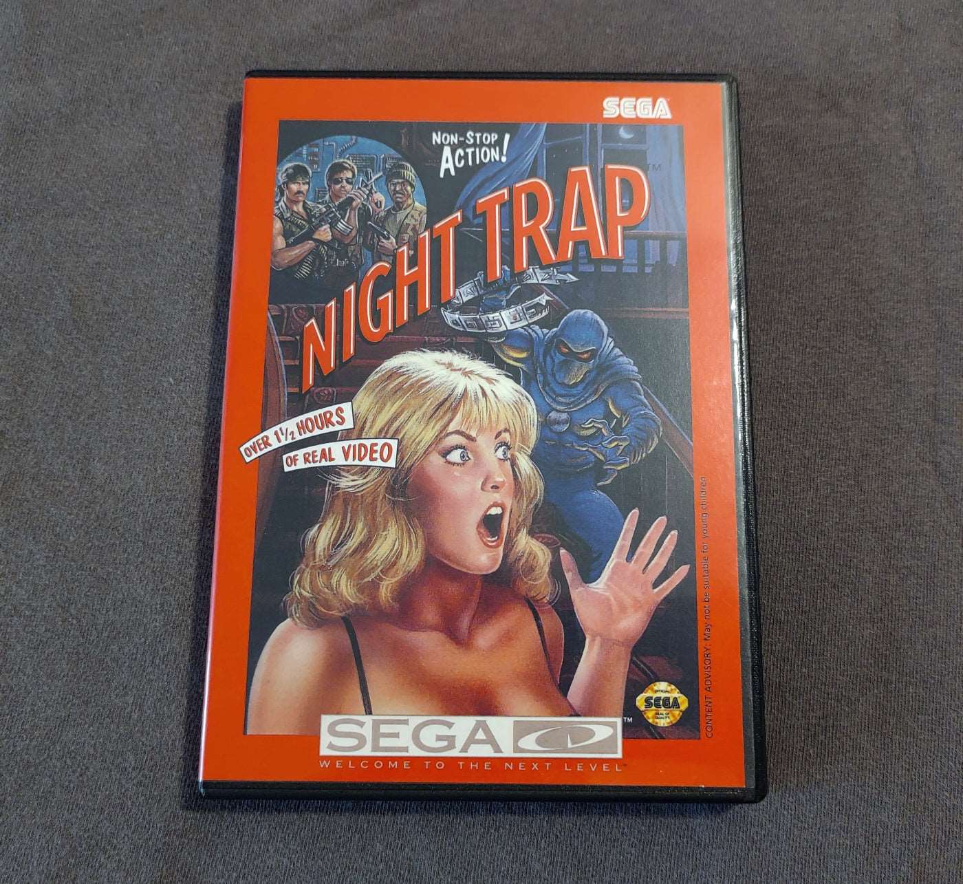 Night Trap Sega CD Reproduction