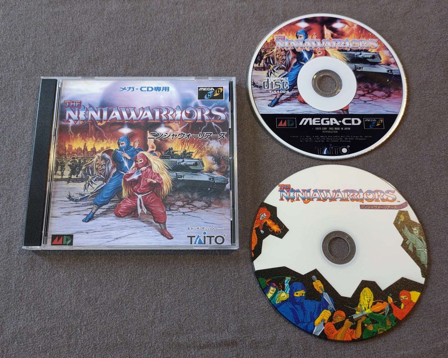 The Ninja Warriors Sega Mega CD Reproduction (US)