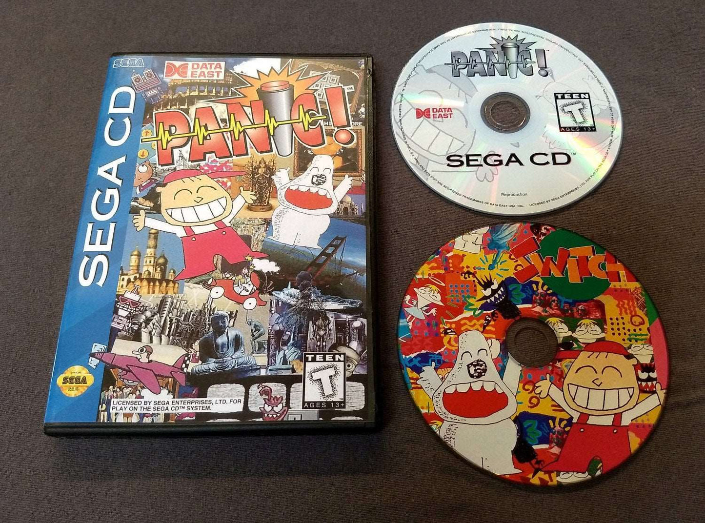 Panic! Sega CD Reproduction