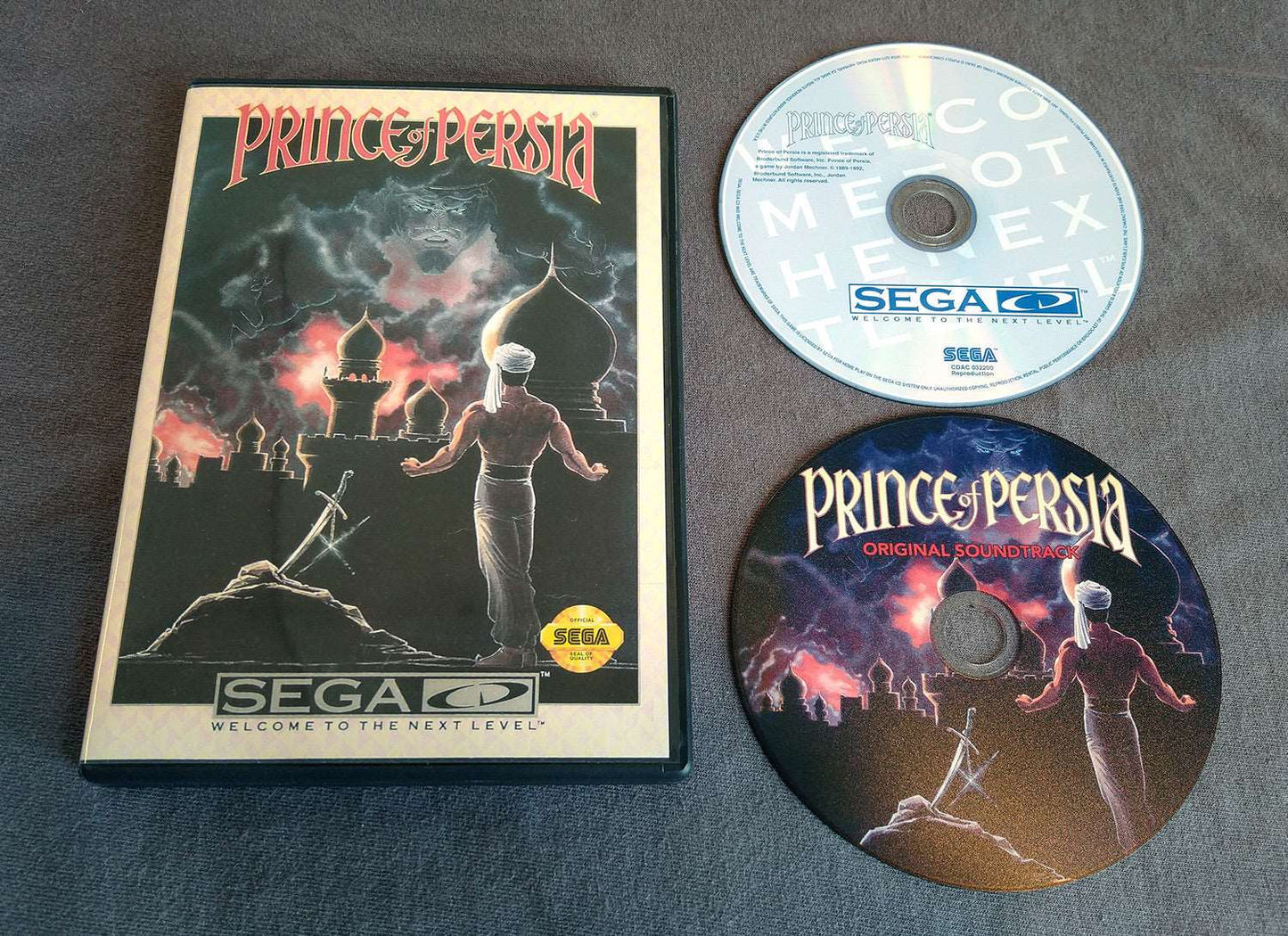 Prince of Persia Sega CD Reproduction