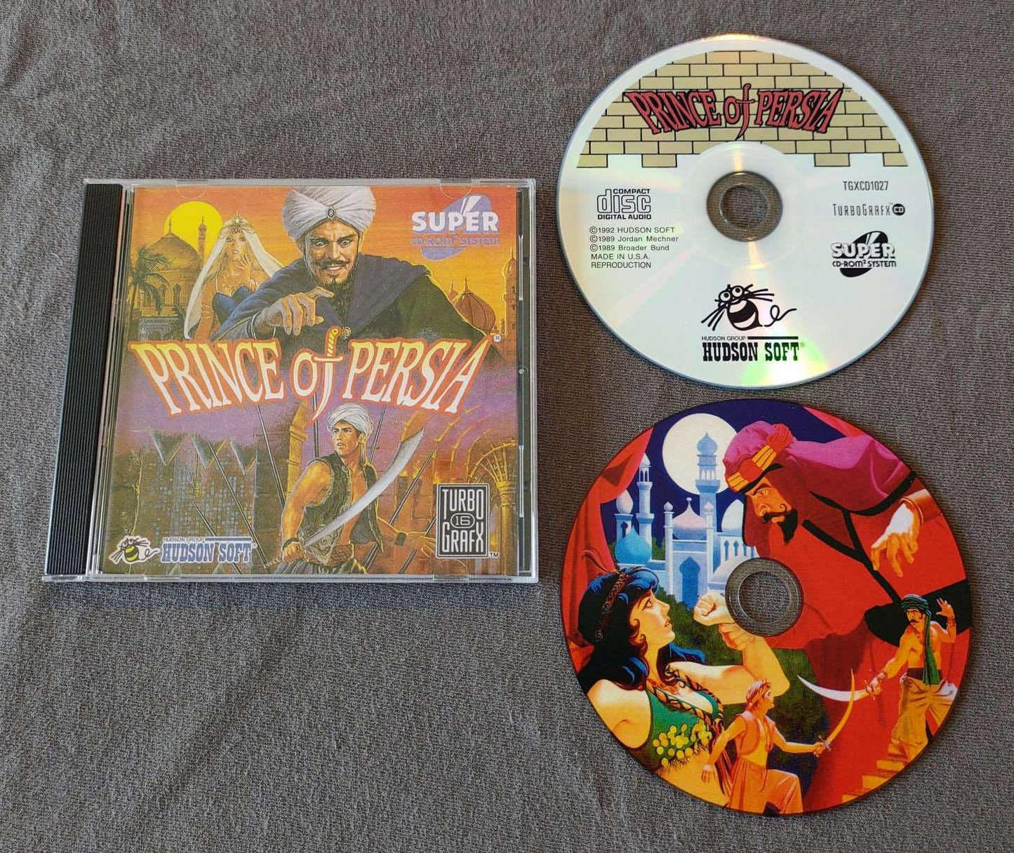 Prince of Persia TurboGrafx-CD Reproduction