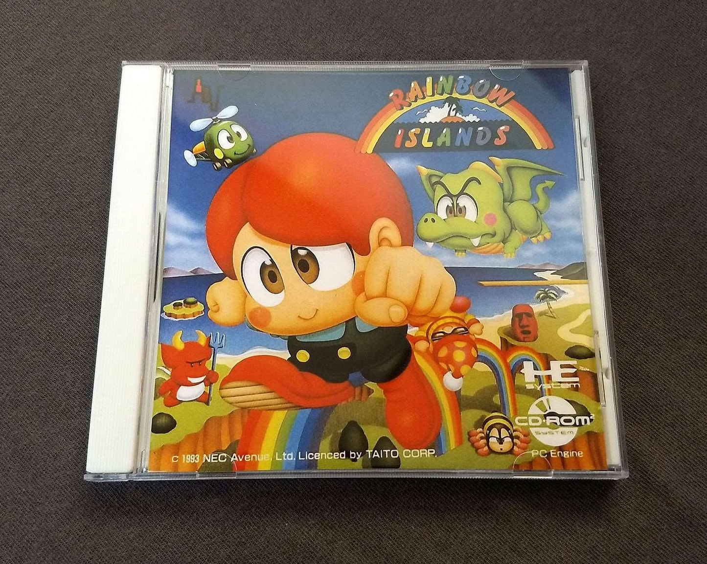 Rainbow Islands PC Engine CD Reproduction