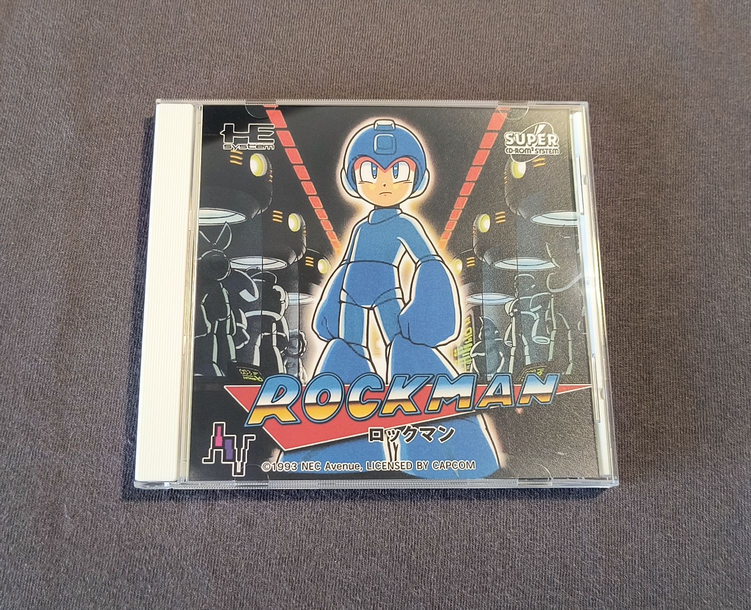 Rockman NEC PC Engine Japan New! Sealed PCE Works Capcom