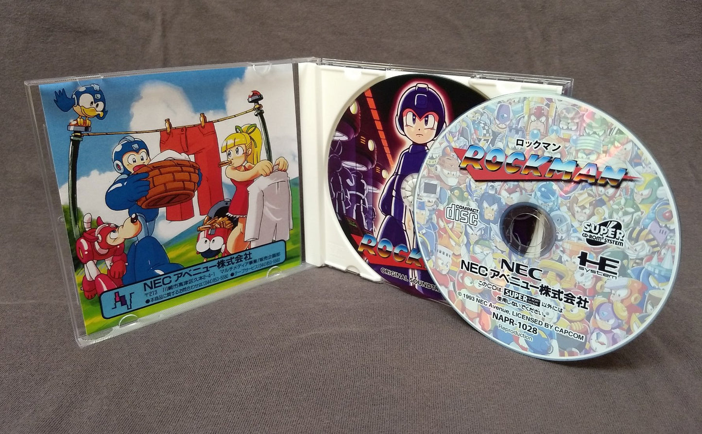 Rockman (Mega Man) PC Engine CD Reproduction