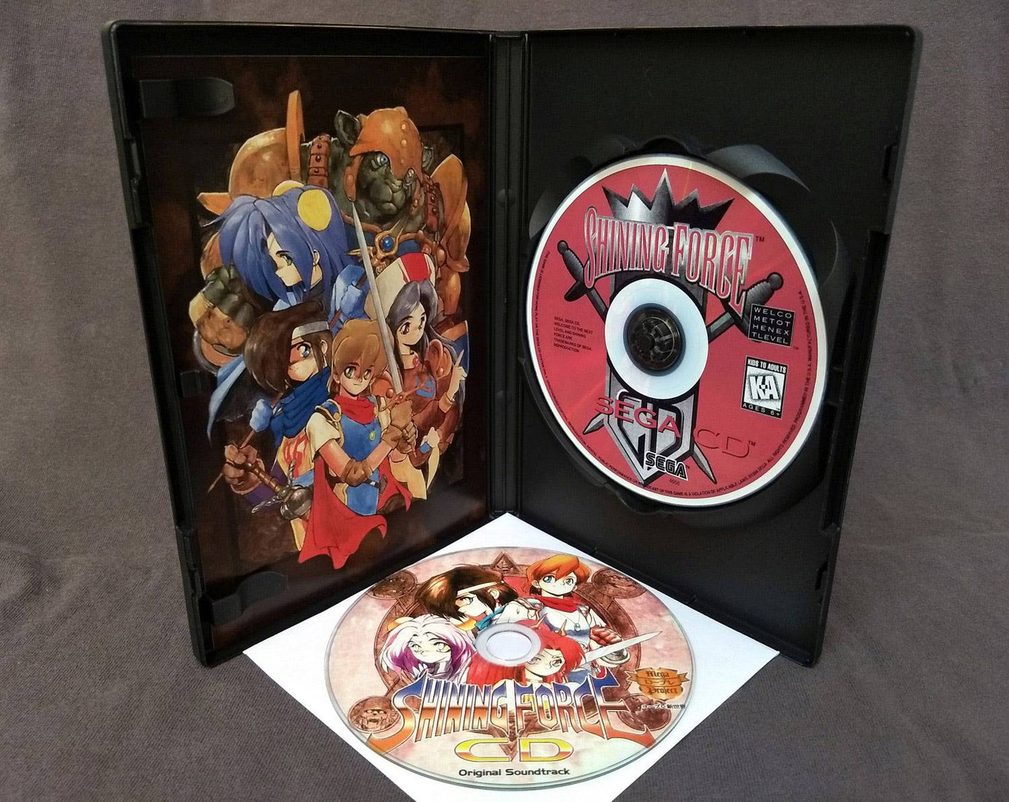 Shining Force CD Sega CD Reproduction