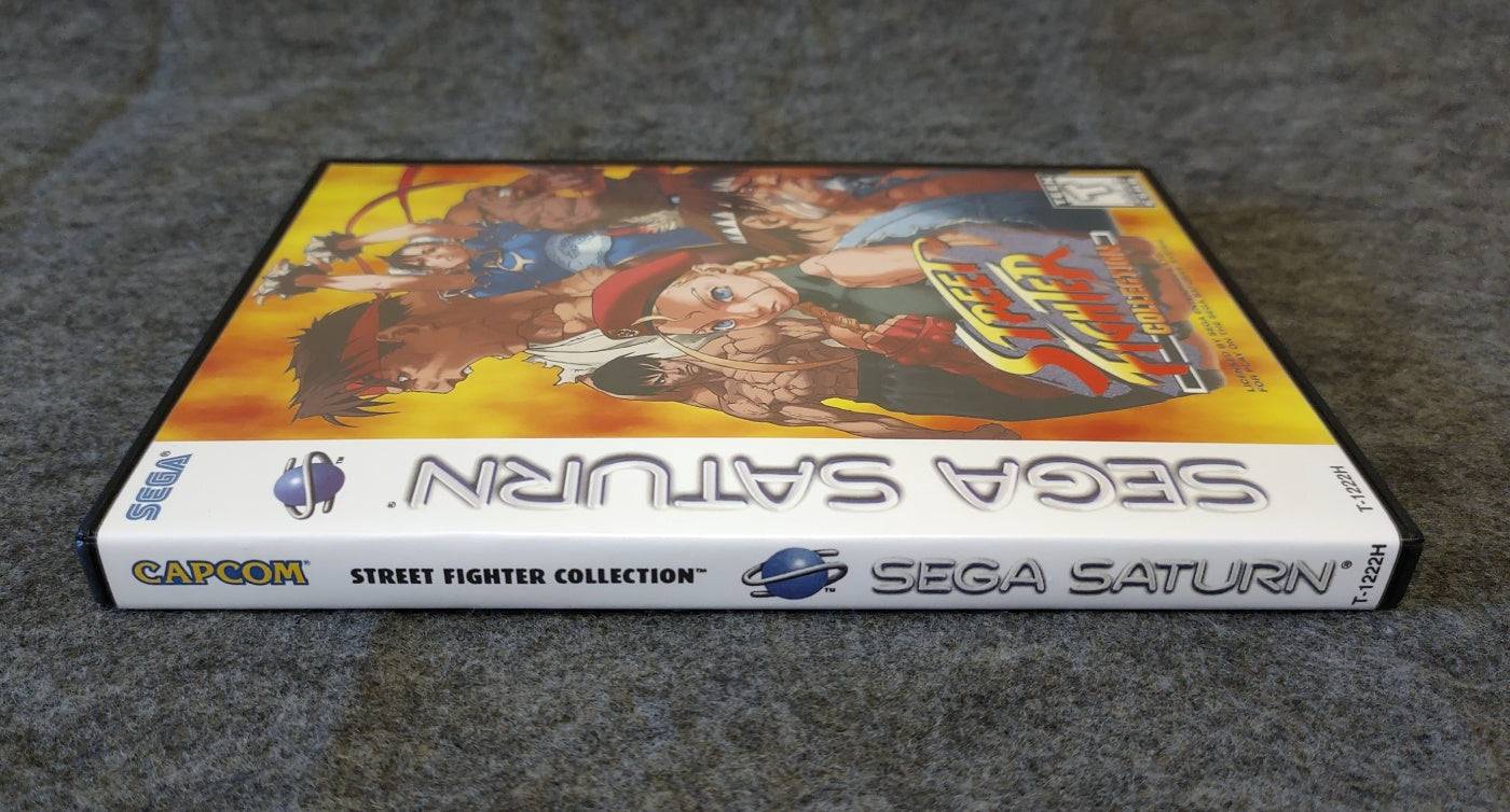 Street Fighter Collection Sega Saturn Reproduction