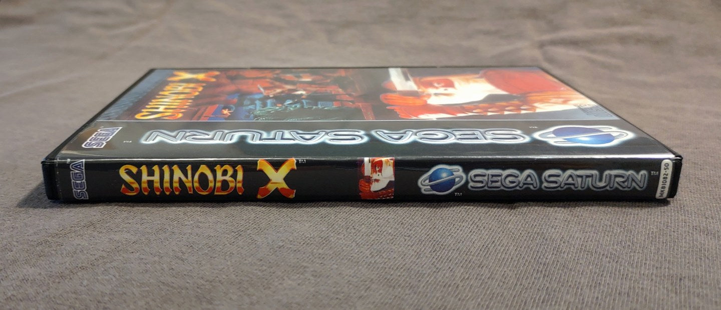Shinobi X (Europe) 60Hz Hack (PAL to NTSC) Sega Saturn Reproduction