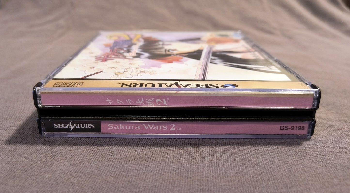 Sakura Wars 2: Thou Shalt not Die Sega Saturn Reproduction (English)