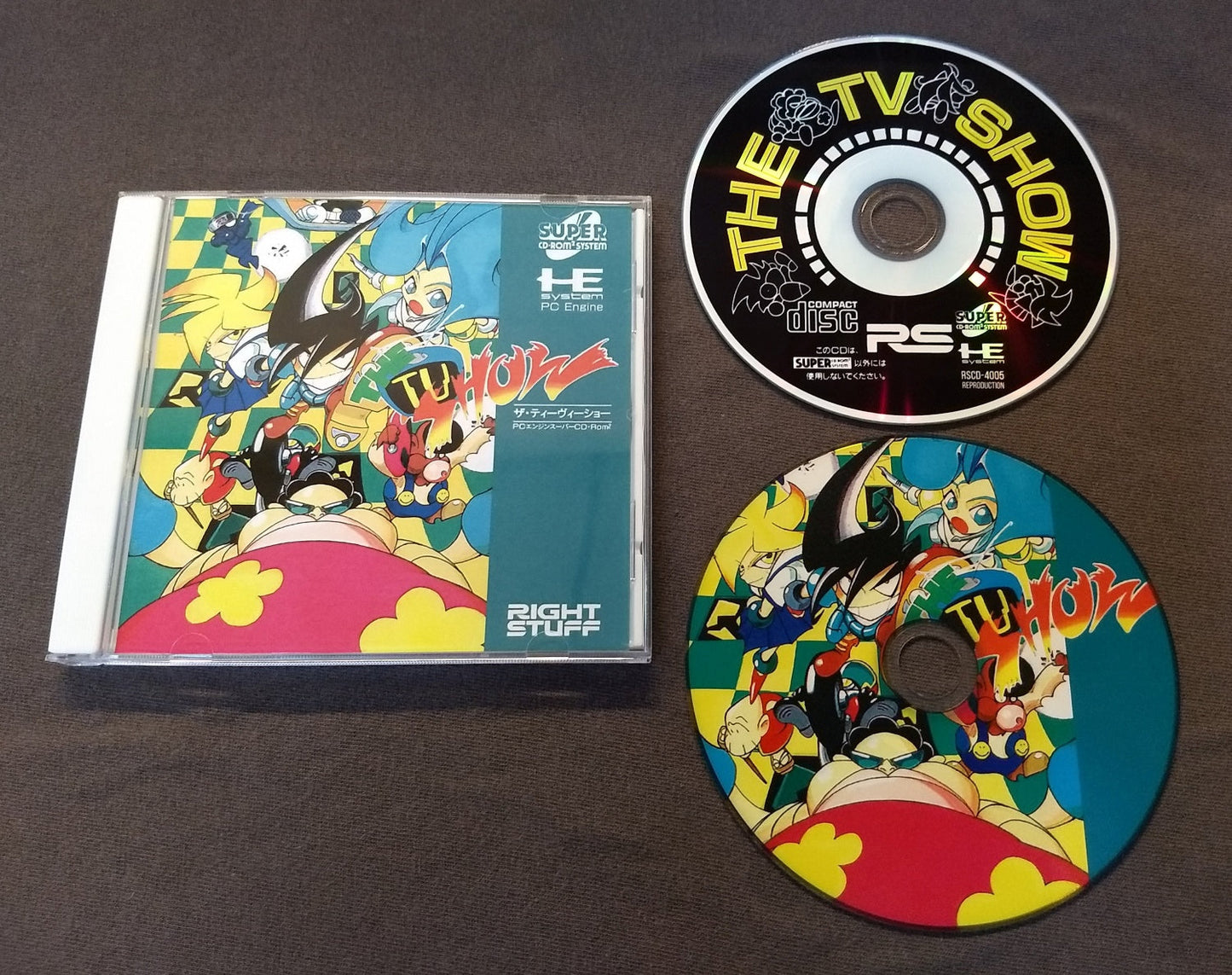 The TV Show PC Engine CD Reproduction