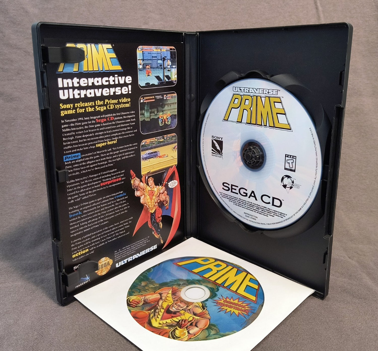 Ultraverse Prime Sega CD Reproduction