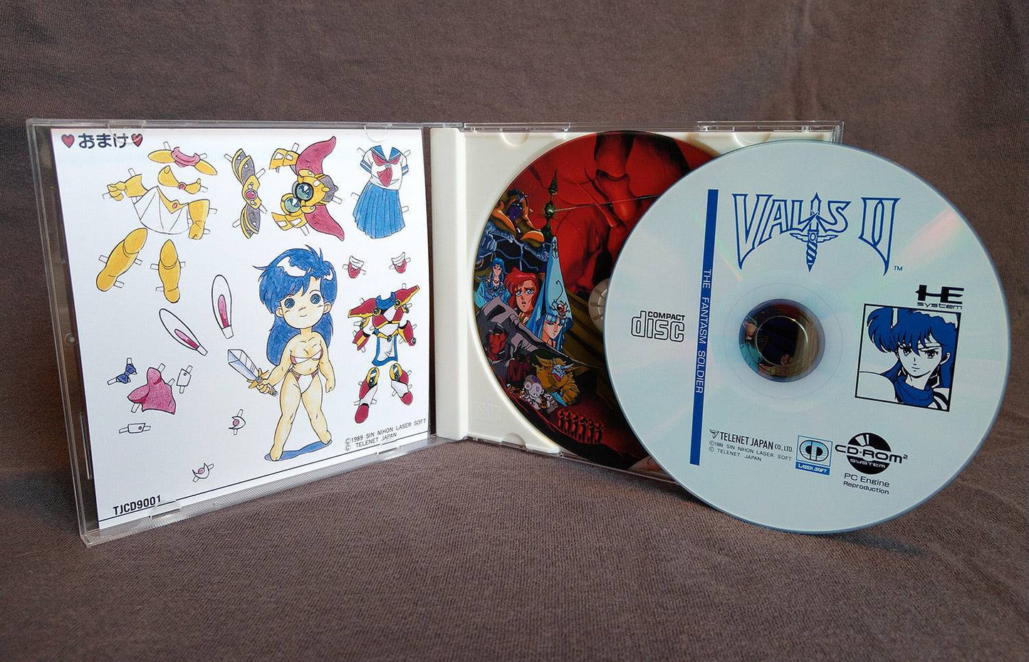 Valis II TurboGrafx-CD Reproduction