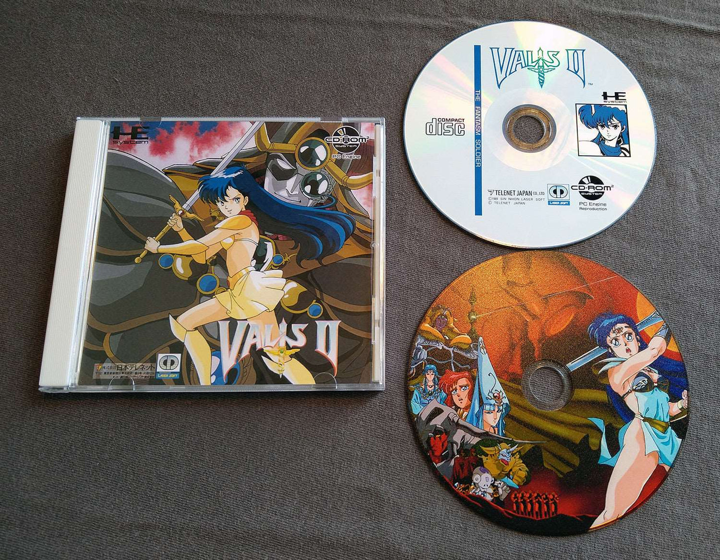 Valis II TurboGrafx-CD Reproduction
