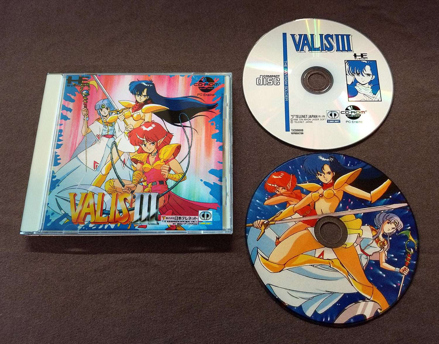 Valis III TurboGrafx-CD Reproduction