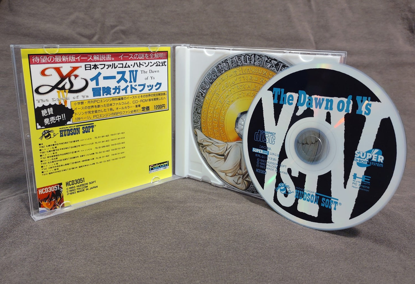 Ys IV: The Dawn of Ys PC Engine CD Reproduction (English)