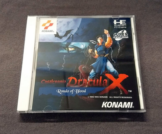 Castlevania: Dracula X Rondo of Blood PC Engine CD Reproduction (English)