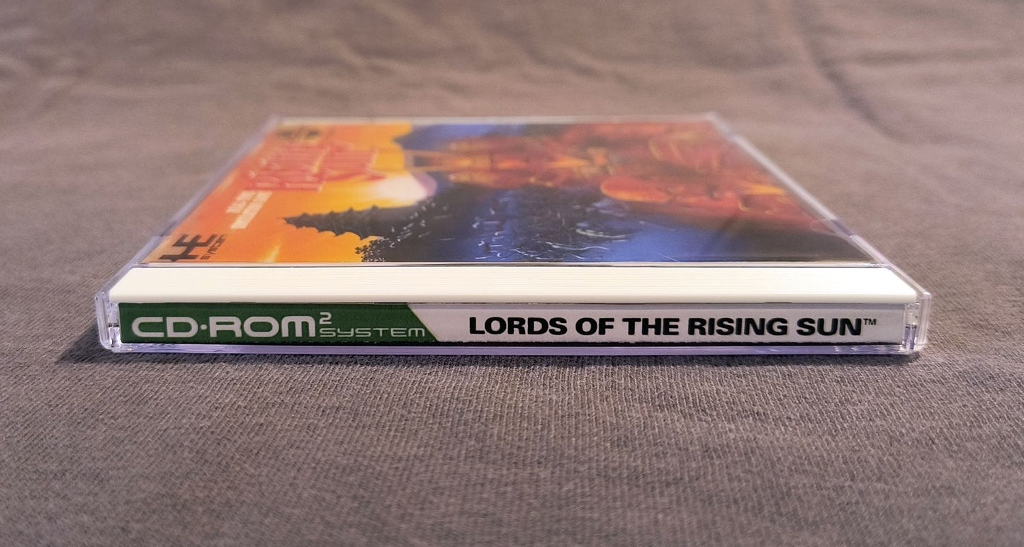 Lords of the Rising Sun TurboGrafx-CD Reproduction (US game, JP style art)