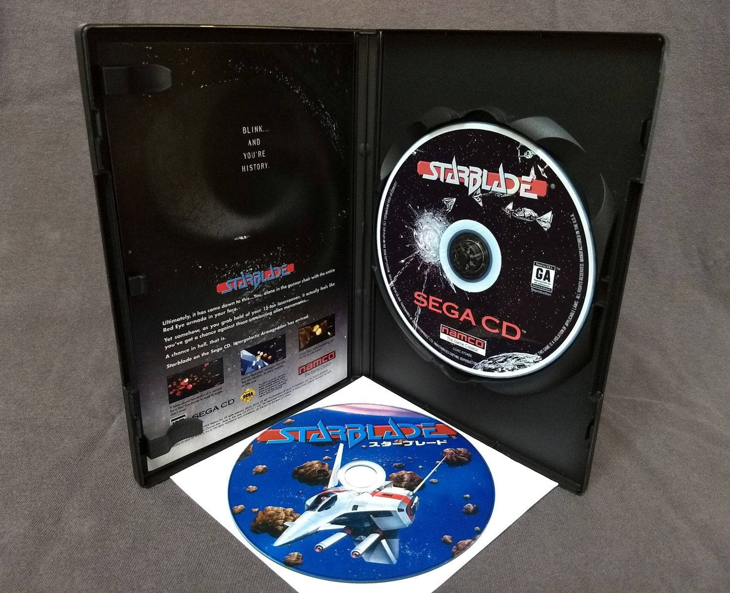 Starblade Sega CD Reproduction