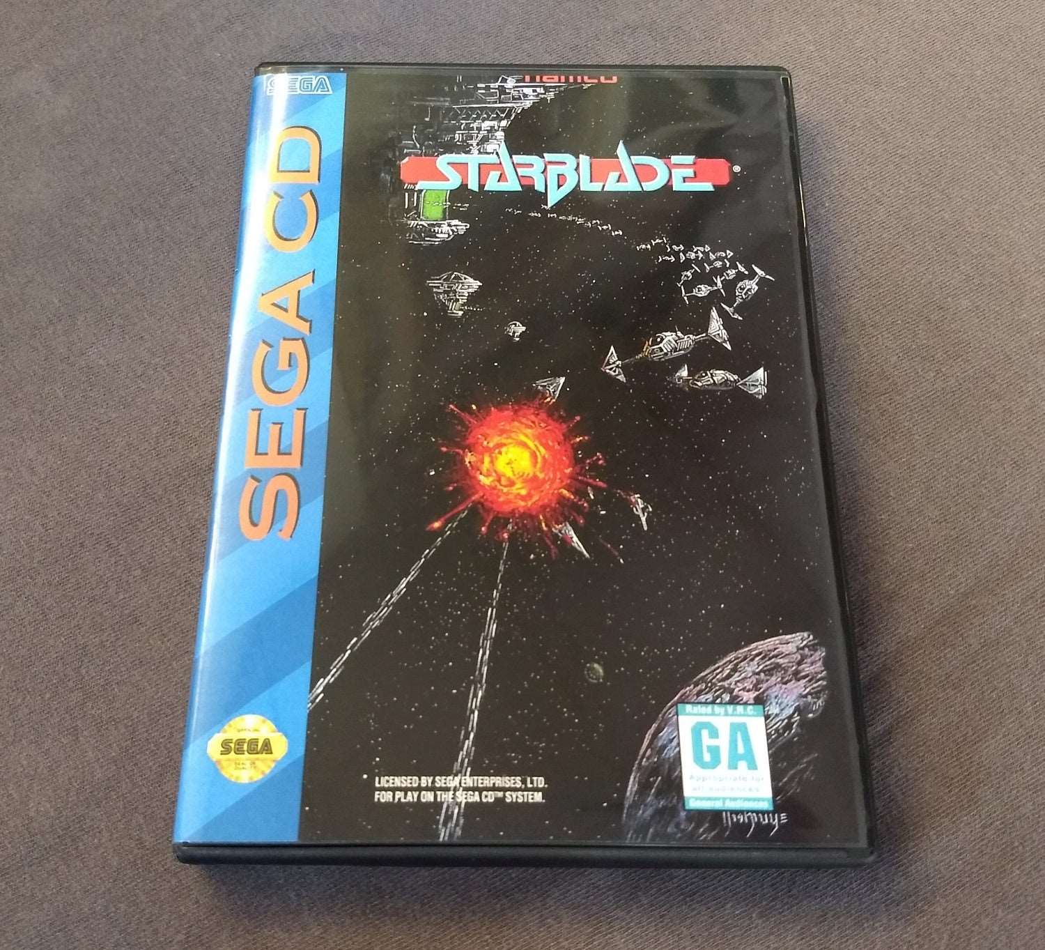 Starblade Sega CD Reproduction