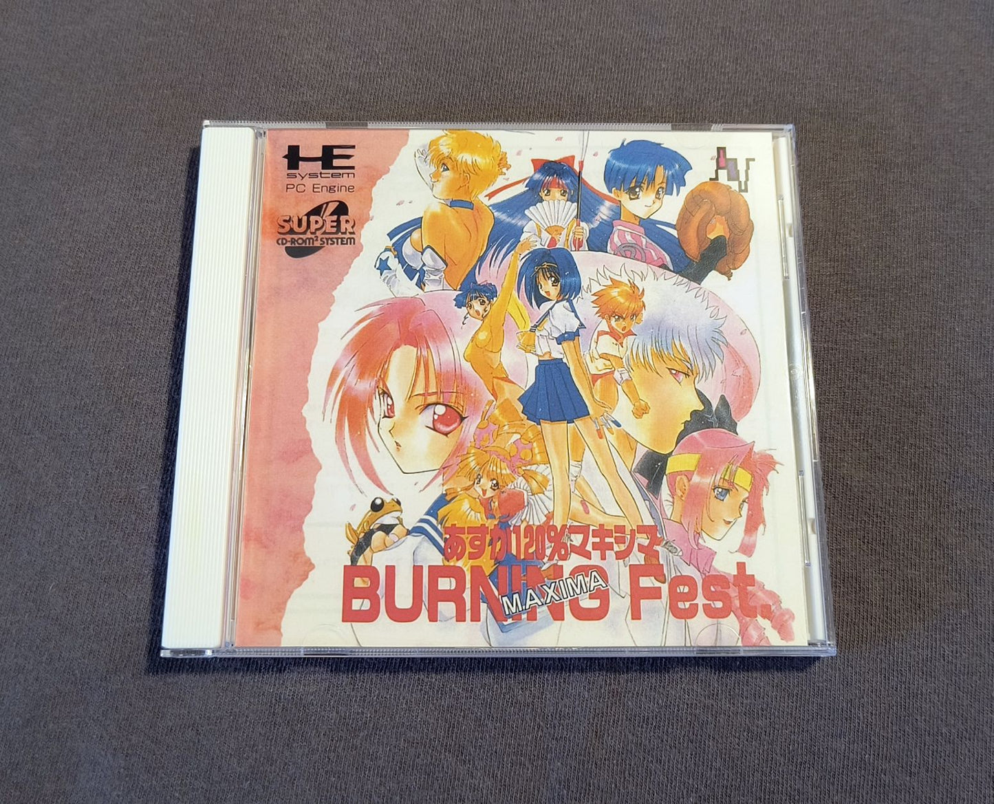 Asuka 120% Maxima Burning Fest. PC Engine CD Reproduction