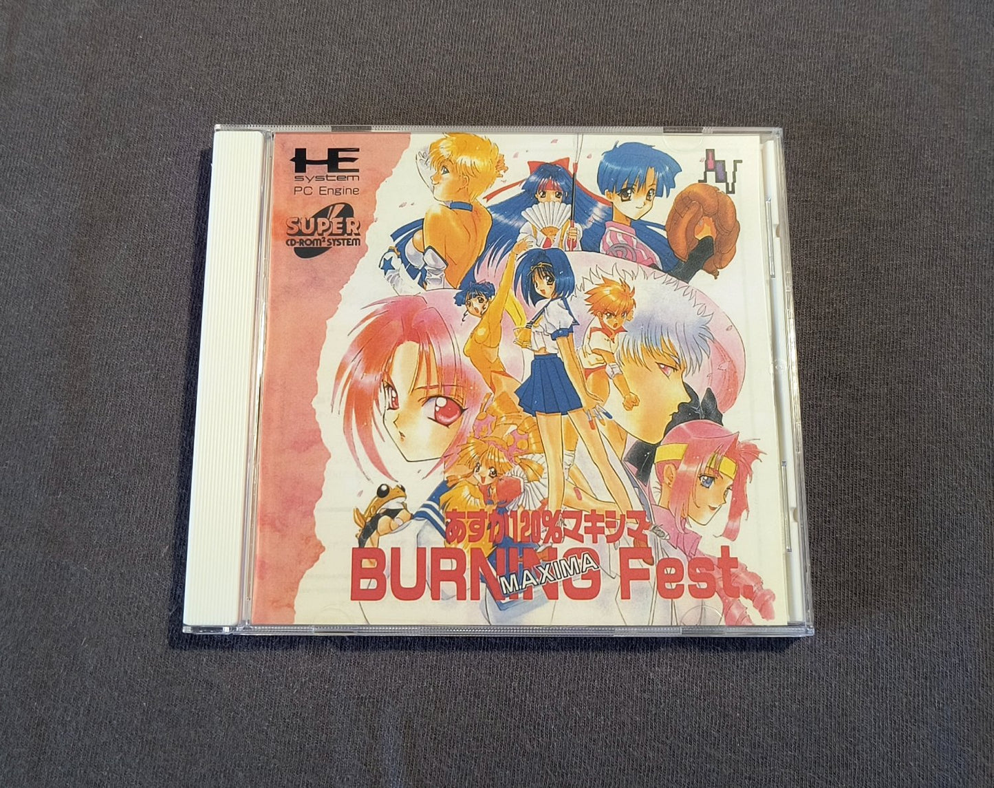 Asuka 120% Maxima Burning Fest. PC Engine CD Reproduction
