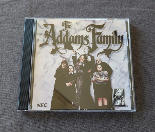 The Addams Family TurboGrafx-CD Reproduction