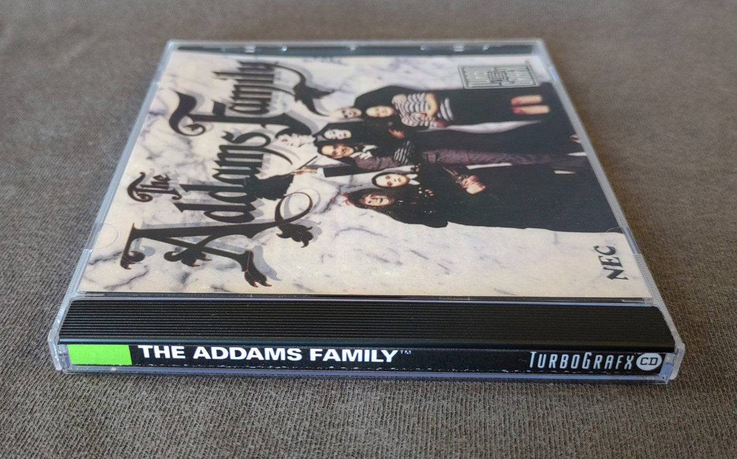 The Addams Family TurboGrafx-CD Reproduction