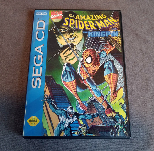 Amazing Spider-Man vs. The Kingpin Sega CD Reproduction