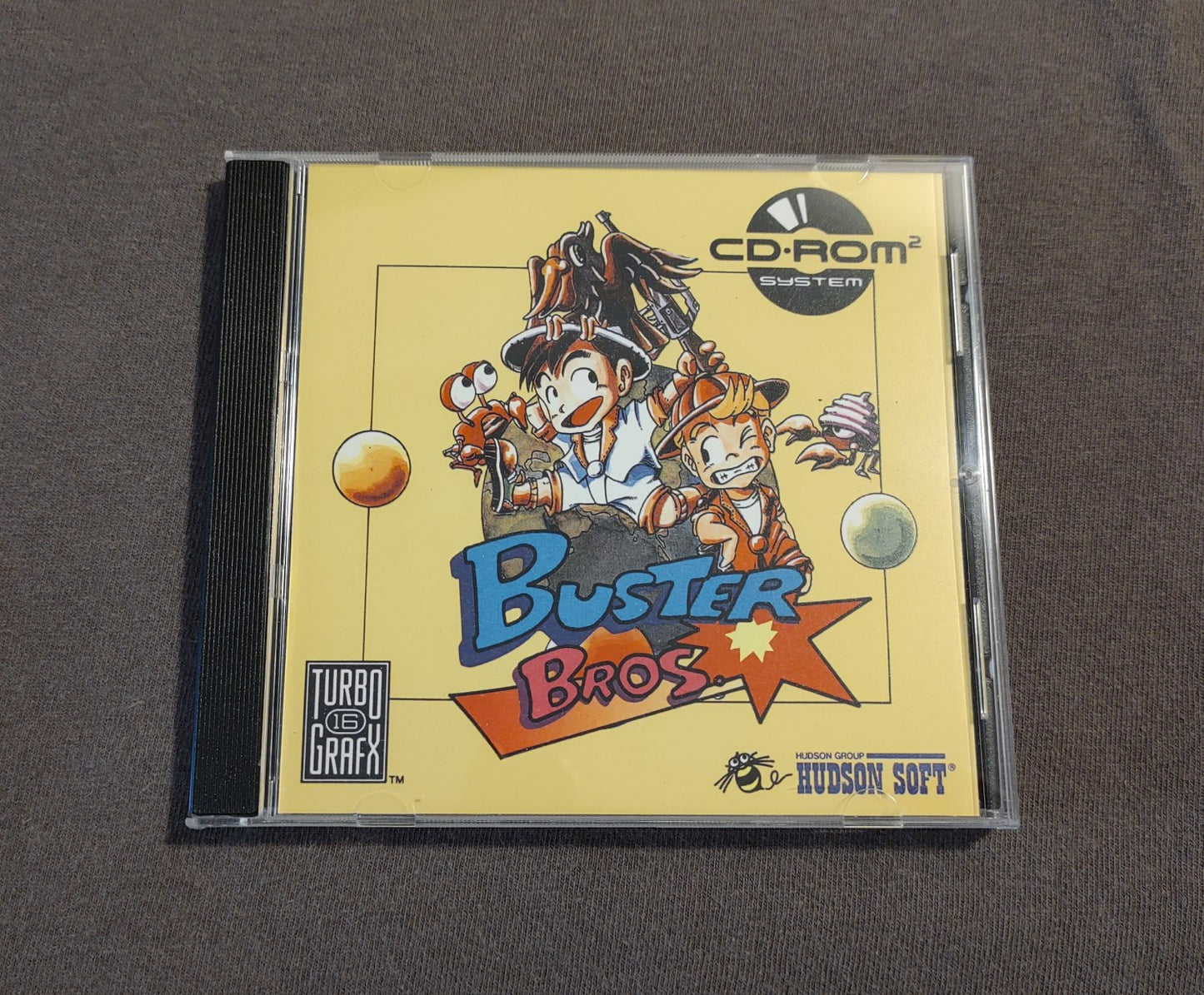 Buster Bros. TurboGrafx-CD Reproduction